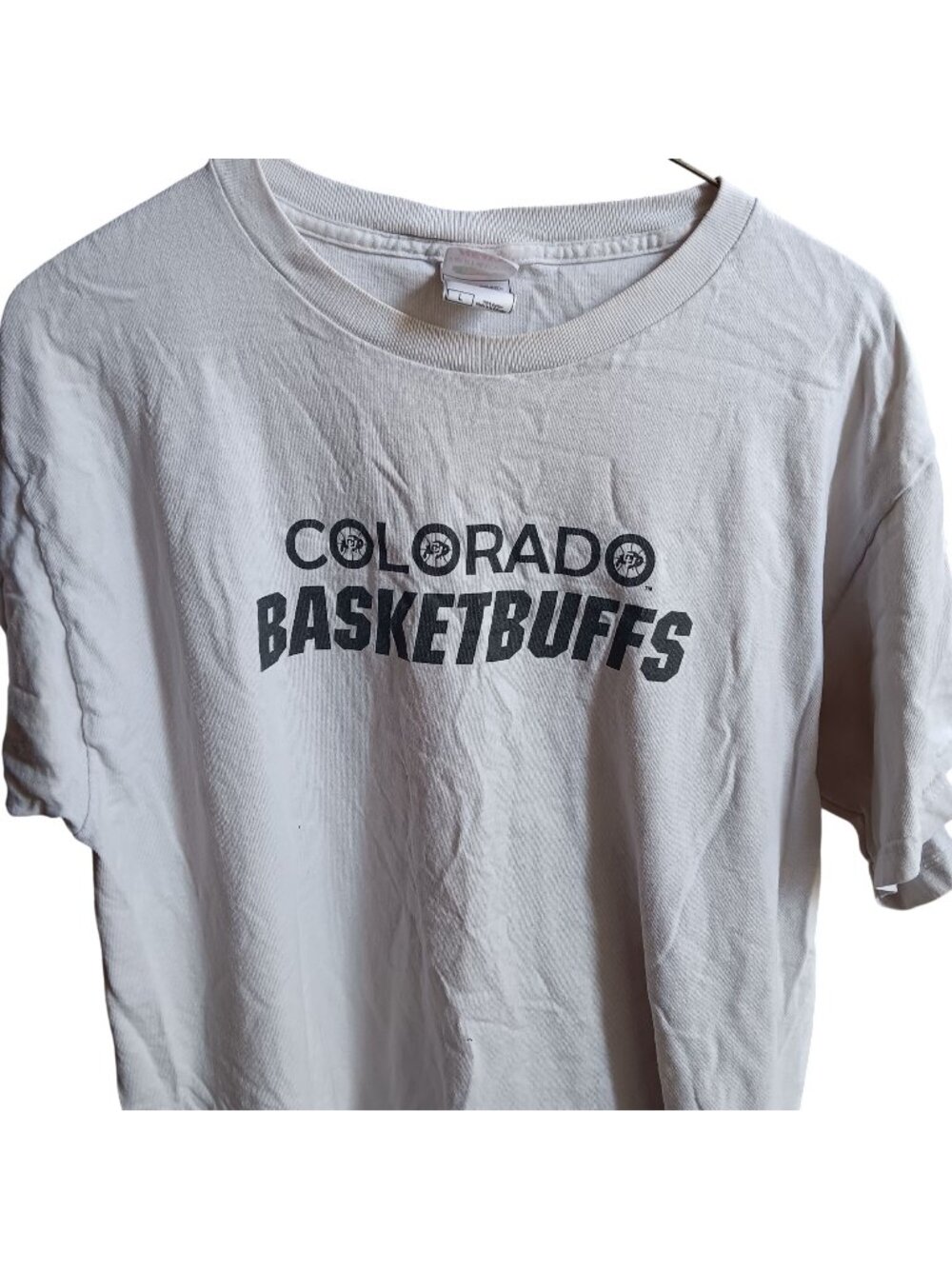 Large T-shirt Colorado Buffaloes Boulder Basketball Buffs Fruit Of The Loom Y2K